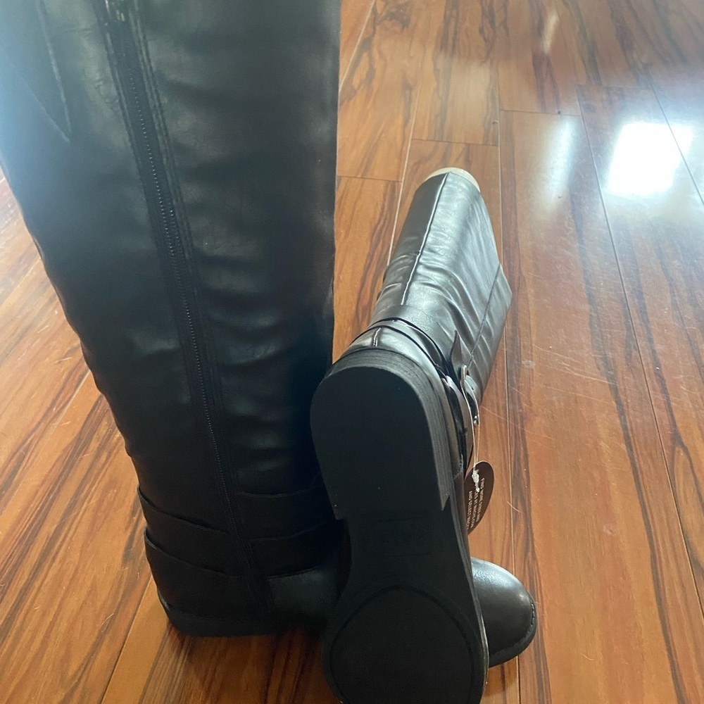 Style @ Co Black Riding Boots Madixie - Picture 5 of 6